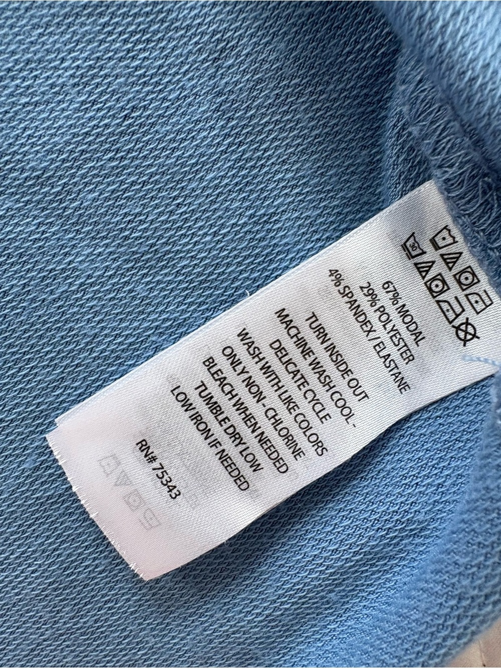 Daniel Hechter Light Blue Short-Sleeve Polo Shirt - Picture 4 of 4